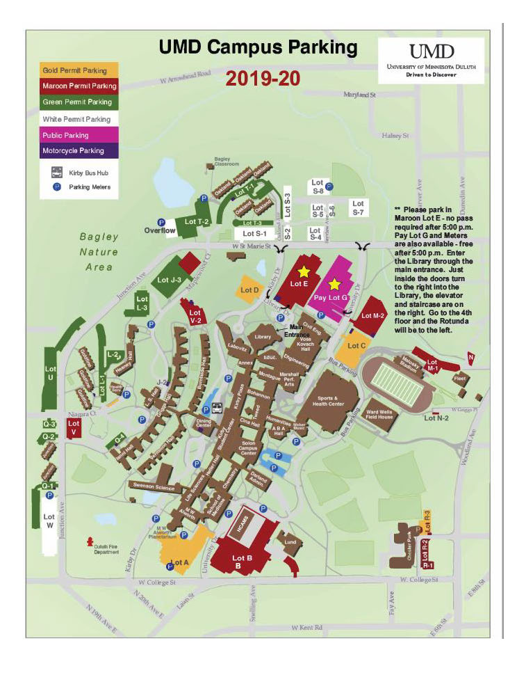 UMD Parking Map