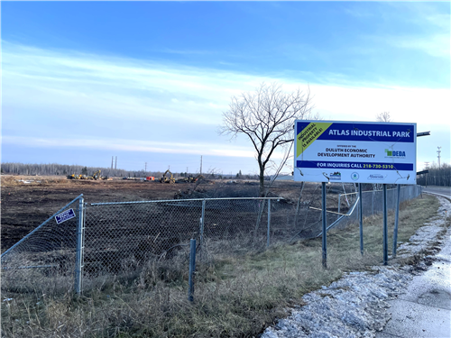 Atlas Industrial Park site