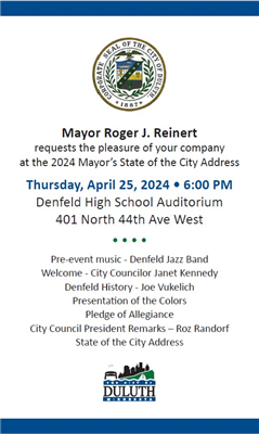 State of the City Address Invitation