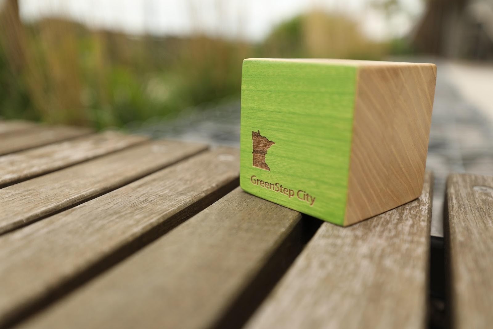 Photo of a Minnesota GreenStep Cities award